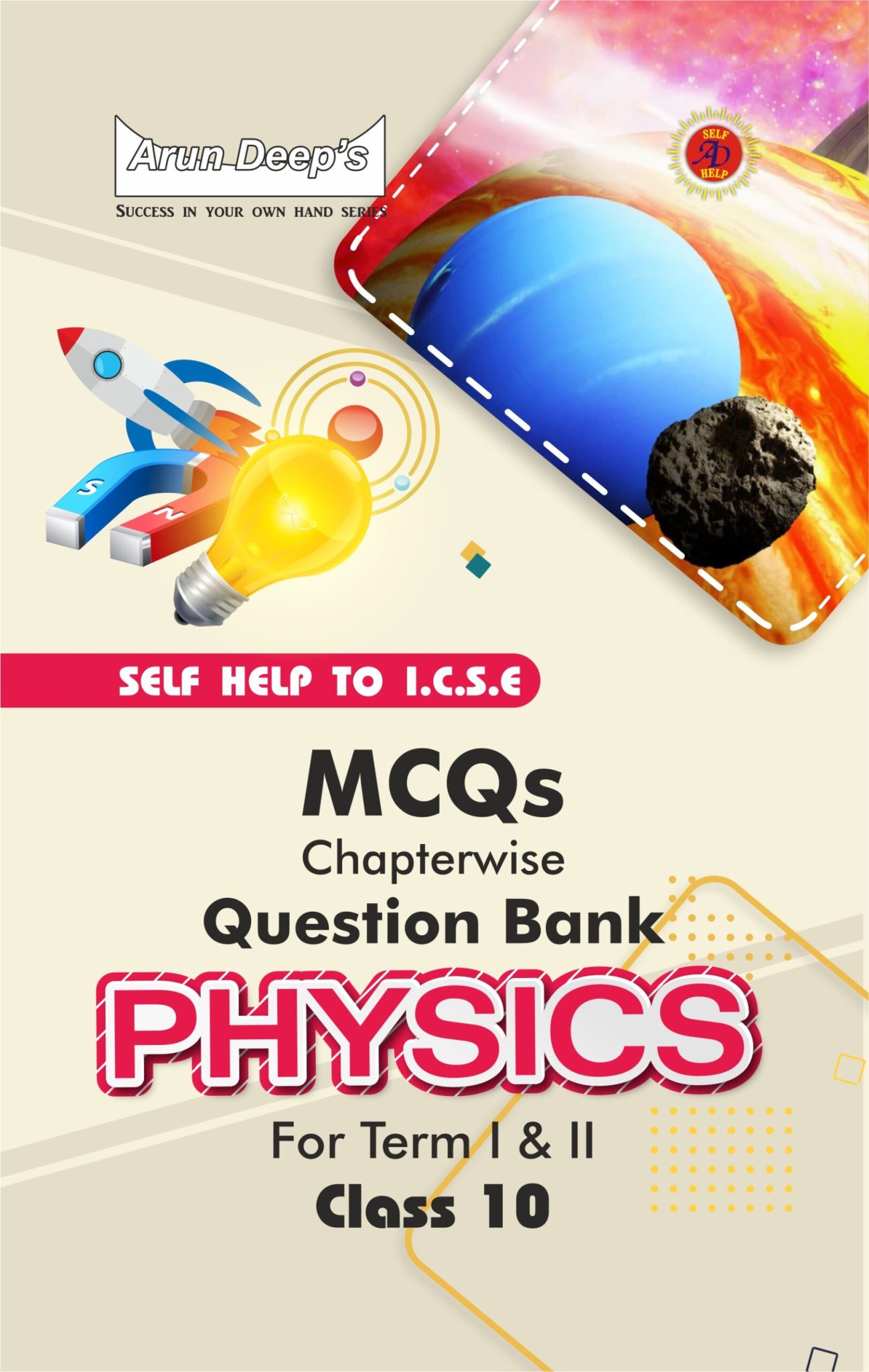 Arun deep s self help to icse total english class 10 2025 26 edition