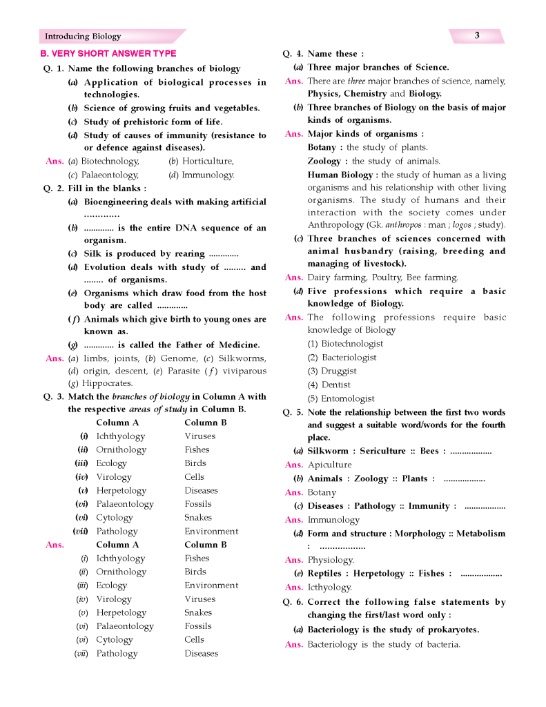 Arun Deep’s Self Help To I C S E Biology 9 2024 25 Edition Based On Latest Icse Syllabus