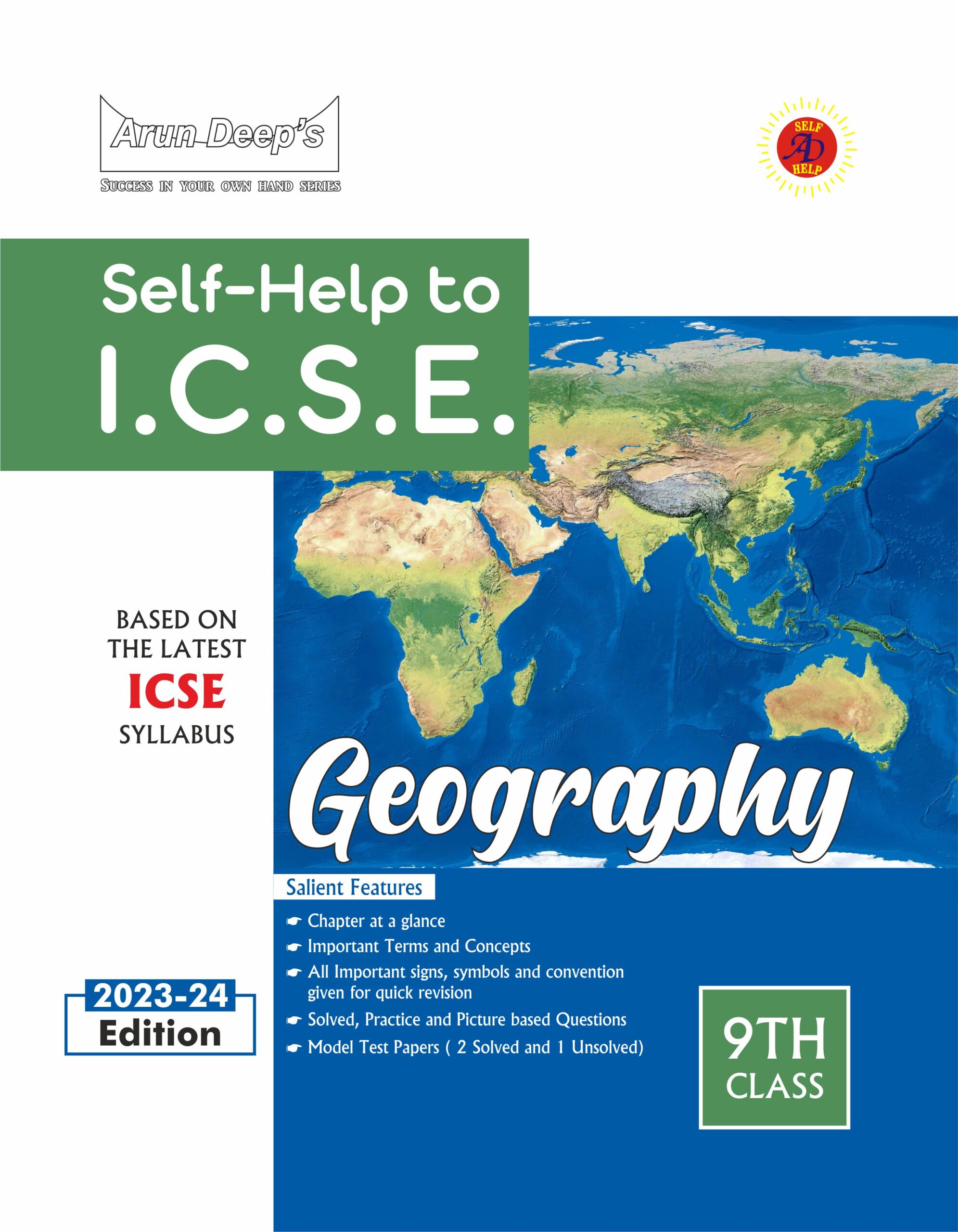 Arun Deeps Self Help To Icse Geography Class Edition