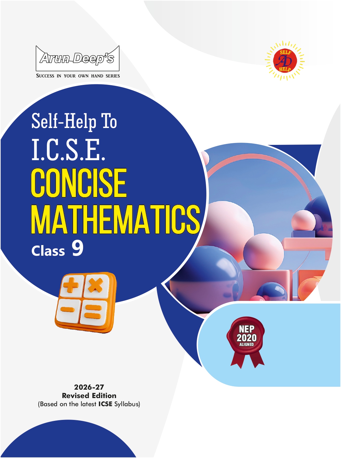 Arundeep Self-Help to ICSE Concise Mathematics Class 9