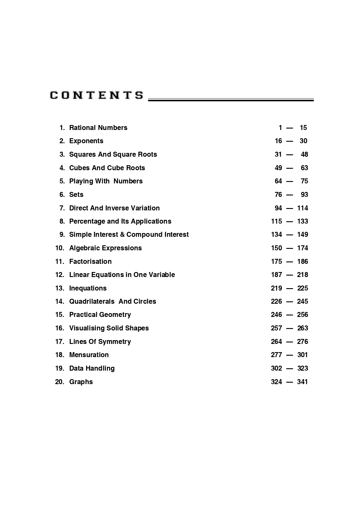 Arundeep Self-Help to ICSE Mathematics Class 8